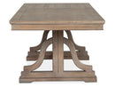 Paxton Place - Trestle Dining Table - Dovetail Gray