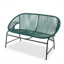 Nusa Outdoor Patio Wicker 3-Piece Chat Set by HouseOfZazla