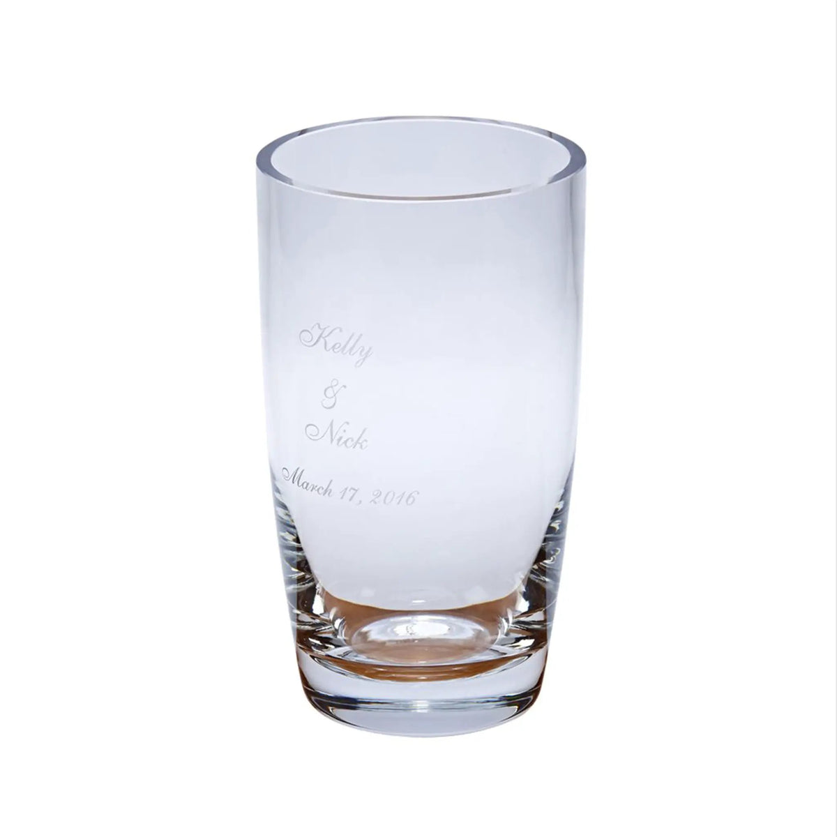Simon Crystal Vase, 7.75", photo 2 of 2
