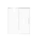 Frameless Single Sliding Shower Door With Handle