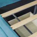 Upholstered Daybed With Two Drawers And Wood Slat by HouseOfZazla
