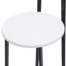 Modern Bar Stools With Backrest For Kitchen (Set of 3) by HouseOfZazla