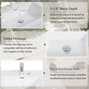 60" Wall-Mounted Bathroom Vanity with Sink, Floating Storage Cabinet by HouseOfZazla