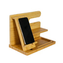 Light Wood Charging Shelf/Valet by creativegiftsdirect