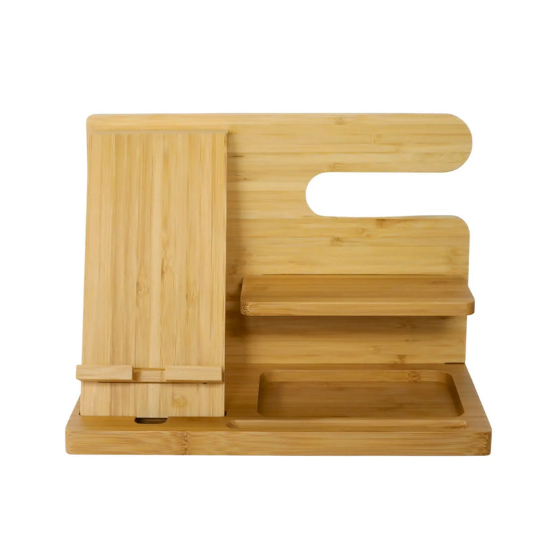 Light Wood Charging Shelf/Valet, photo 4 of 5
