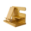 Light Wood Charging Shelf/Valet by creativegiftsdirect