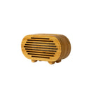 Bamboo Amplifier/Phone Stand Oval, 3" x 2" x 5.5" by creativegiftsdirect