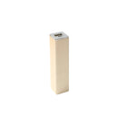 Square Tube Maple Power Bank Charger by creativegiftsdirect