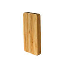Compact Bamboo Power Bank - Portable Phone Charger by creativegiftsdirect