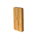 Compact Bamboo Power Bank - Portable Phone Charger by creativegiftsdirect