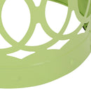 Outdoor Metal Side Table Set of 2