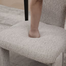 Armless Curved Back Accent Chairs by HouseOfZazla