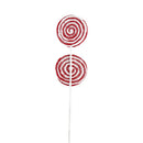 19x7" Iced Lollipop Spray - Set of 6
