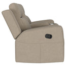 Slater - Reclining Loveseat With Manual Levers by HouseOfZazla