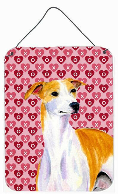 Whippet Hearts Love Valentine's Day Wall or Door Hanging Print