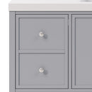 Bathroom Vanity With Separate Sink, Soft Close Doors And 4 Drawers by HouseOfZazla