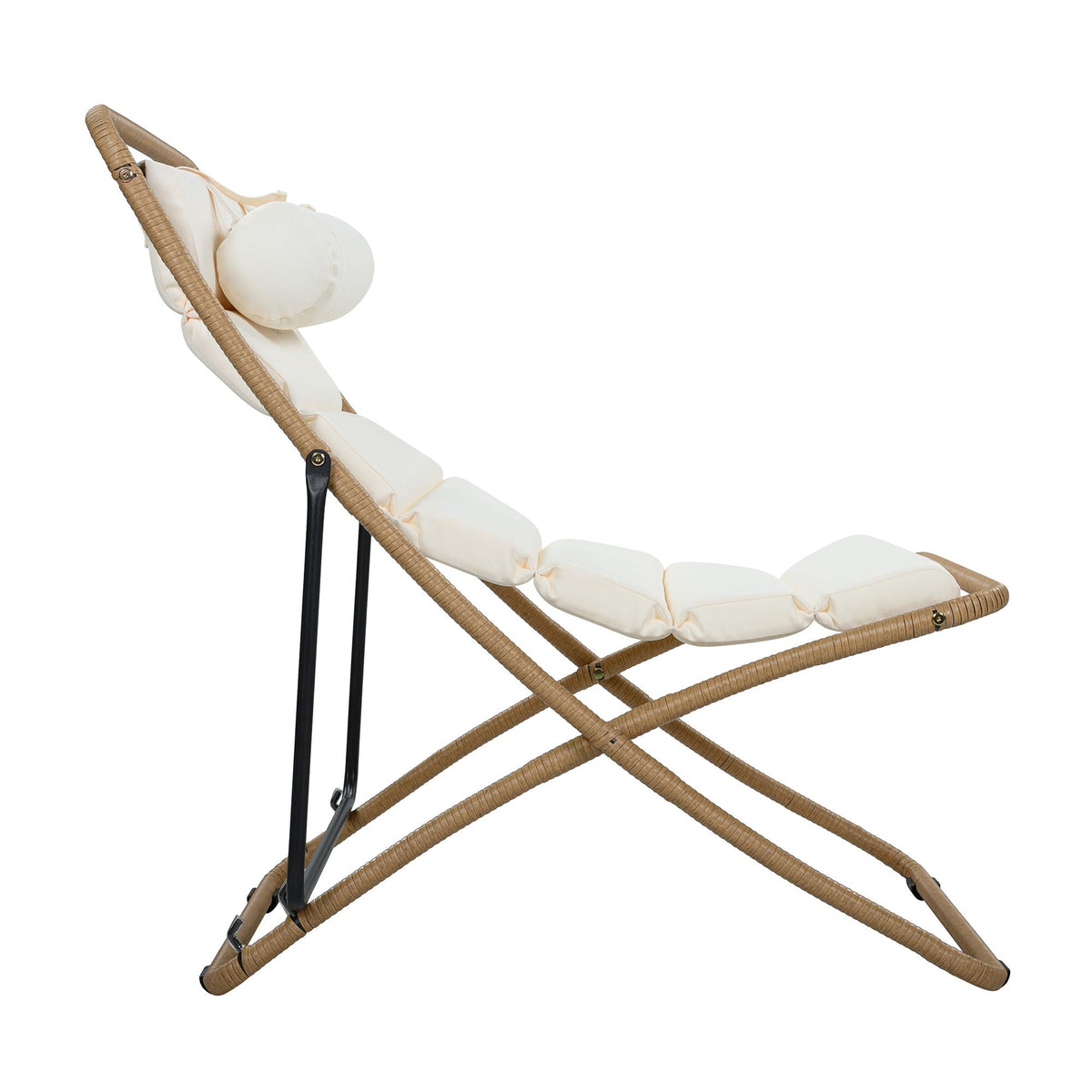 Outdoor Folding Chair With Adjustable Backrest (Set of 2), photo 3 of 28
