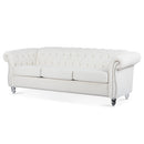 Rolled Arm Chesterfield 3 Seater Sofa by Unique Piece Furniture