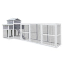 150" Extra Large Wooden Chicken Coop by HouseOfZazla