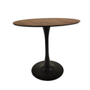 Mid-Century Round Dining Table With Pedestal Base For 2 - 4 People by HouseOfZazla