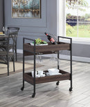 Jerrick Kitchen Island & Serving Cart by HouseOfZazla