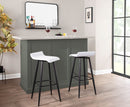 Ale - Contemporary Fixed Height Bar Stool (Set of 2) by HouseOfZazla