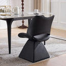 Modern Swivel Dining Chair With High Back by HouseOfZazla