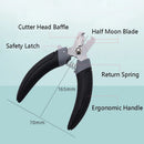 Stainless Steel Half Moon Blade Nailclippers Household Cat Claw Nail Cutters Beauty Clippers For Pets Cats Dog Supplies