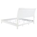 Bexhill 56-inch Upholstered Eastern King Panel Bed White