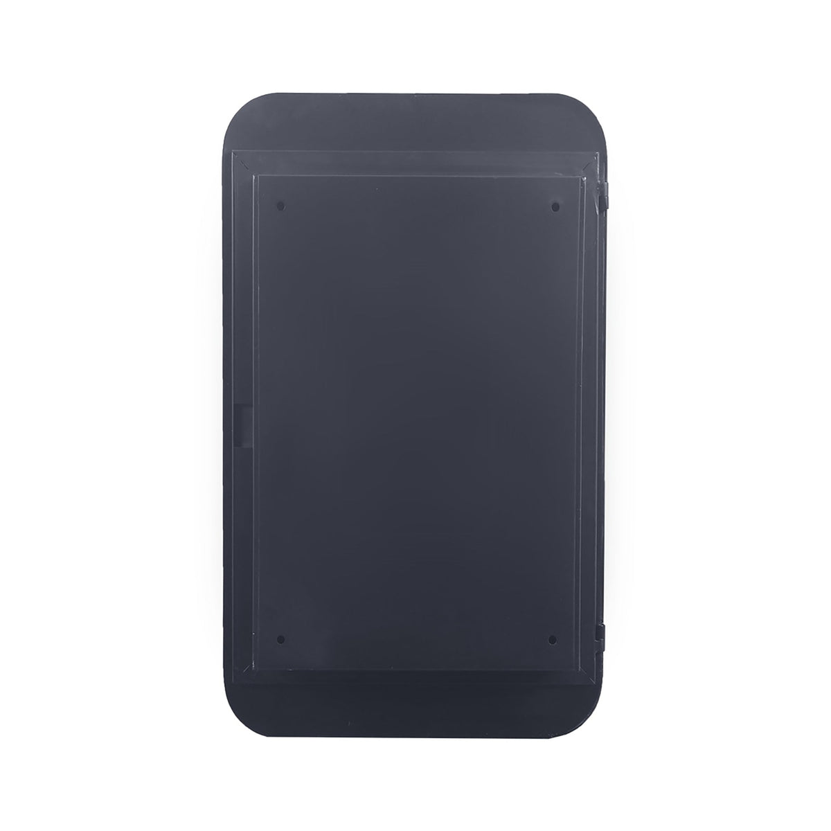 20x30 Inch Recessed Black Metal Framed Medicine Cabinet, photo 6 of 10