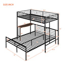 Bunk Bed With Desk, Ladder And Quality Slats For Bedroom by HouseOfZazla