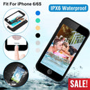 Waterproof Phone Case for iPhone6/6S IPX6 360¡ Full Sealed Phone Protective Case Shockproof Dustproof Sandproof Cover