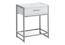 Versatile Accent Side Table with Storage Drawer by HouseOfZazla