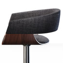Lowell - Multi-Functional Adjustable Swivel Bar Stool by HouseOfZazla