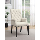 Tufted Arm Chair With Nailhead Trim by HouseOfZazla
