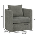 Sutton - Swivel Barrel Chair by HouseOfZazla