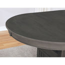 Ingall - 5 Piece Set With Storage Table And Upholstered Chairs - Medium Gray by HouseOfZazla