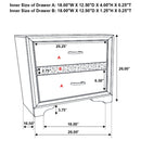 Corbin - Glittering Bedroom Set