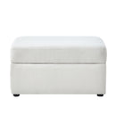 Chauncy - Sectional With Storage Ottoman by HouseOfZazla