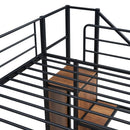 Bunk Bed With Lateral Storage Ladder And Wardrobe by HouseOfZazla