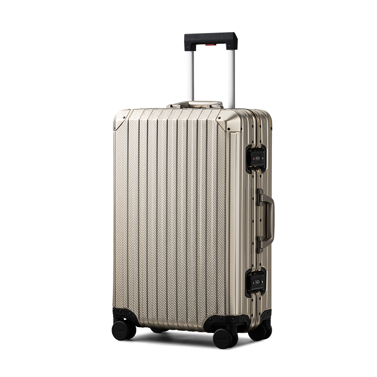 TREVA Aluminum Suitcase Champagne, photo 6 of 14