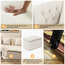 3 In 1 Pull Out Convertible Sleeper Sofa Bed, King Size, Chaise Lounge by HouseOfZazla