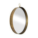 Round Mirror, Circle Mirror With Iron Frame For Living Room Bedroom Vanity Entryway, Hallway by Unique Piece Furniture