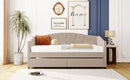 Upholstered Daybed With Two Drawers And Wood Slat by HouseOfZazla