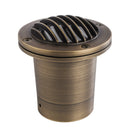 UNBP01 Tulay Brass In-Ground Well Light Grill Face Low Voltage Landscape Lighting
