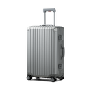 TREVA Aluminum Suitcase Silver