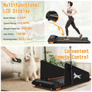 Dog Treadmill For Small To Medium Dogs With LED Display - Black / Orange by HouseOfZazla
