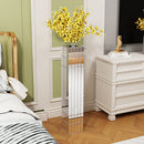 36.02" Tall Mirrored Floor Vase