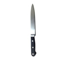 NewRuleFX Brand Plastic Long Bladed Kitchen Knife Prop - SILVER and BLACK