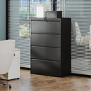 Lateral File Cabinet, Heavy Duty Filing Holds Letter/Legal/A4 Files by HouseOfZazla